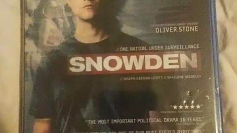 Edward Snowden Blu Ray, DVD Movie - One Nation Under Surveillance, Dystopia