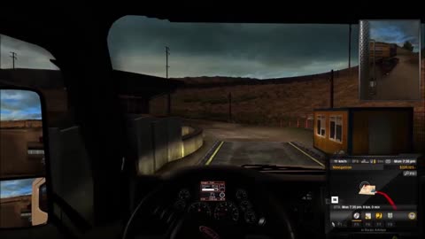 American Truck Simulator with G27 steering wheel