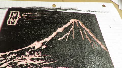 Mt. Fuji Print: Hokusai's Print, Part 7