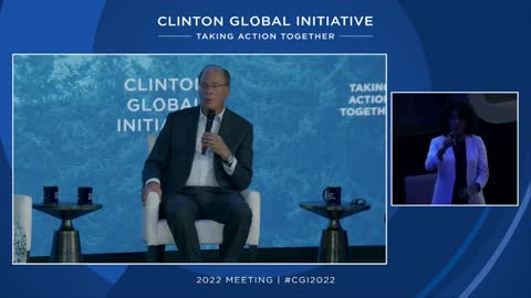 Build Back Better Cult-member, Larry Fink, discusses his plan to force ESG on World