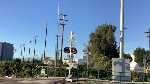 BNSF horn show in rosecrans