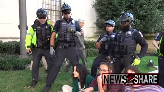 Protesters attempt to blockade IMF / World Bank meeting in DC