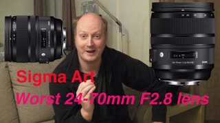 Overview of the Sigma 24-70mm F2.8 DG OS HSM Art lens