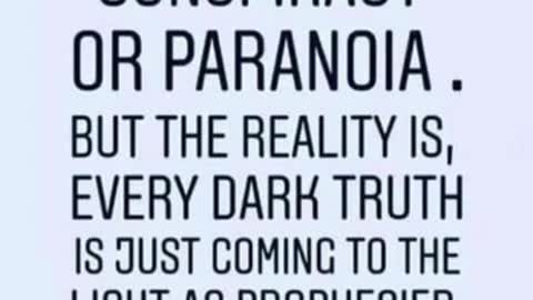 Do you know lefties call us conspiracy theorist to hide their lies