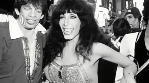 MICK JAGGER AND CHER NEW YORK CITY 1979