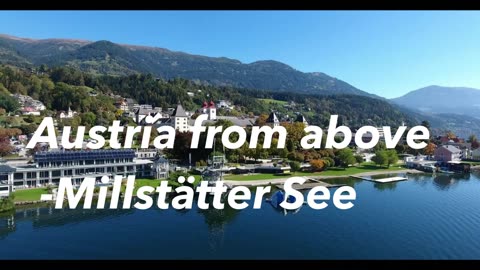 Austria from above -Millstätter See