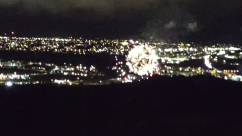 2023 New year's fireworks (Cabot tower)