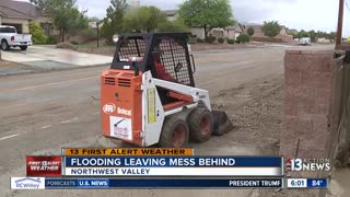 Northwest flooding leaves mess behind