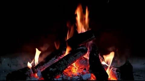 Relaxing Music with Beautiful Fireplace