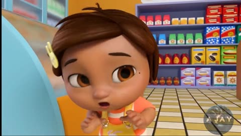 Humpty Dumpty Grocery Store song kids cartoon