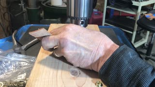 Installing Leather Snaps with a Drill Press