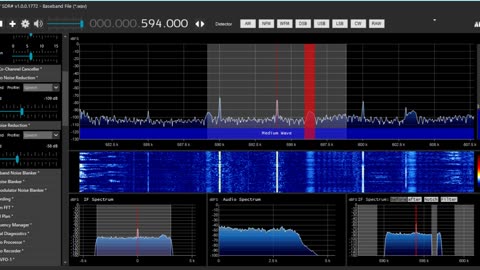 AM DX MW DX 594 KHz, JOAK NHK -1, Shobu (Tokyo), Japan RX in California