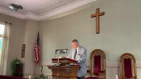 Cushman Union Church Sunday sermon