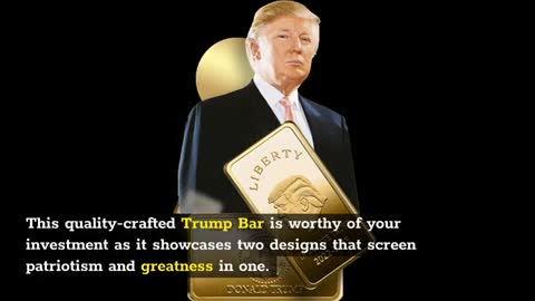 DONALD TRUMP GOLD BAR