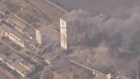 UPAB-1500 Glide Bomb Hits the Yuzhnodonbasskaya Coal Mine