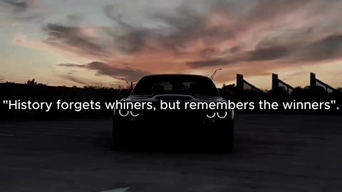 "History remembers the winners"...😎💸🥇 #richlifestyle #success #motivationalquote #motivationalvideo
