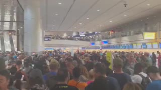 Worlds Longest TSA Lines as Las Vegas Airport Shuts Down Over 'Security Breach'
