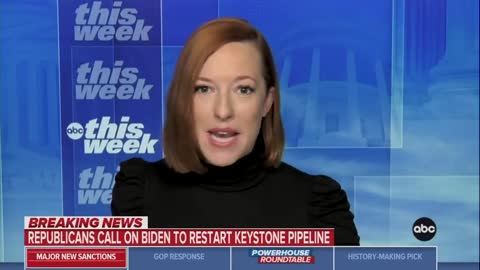 Psaki's Brain SNAPS in Half During Live Interview