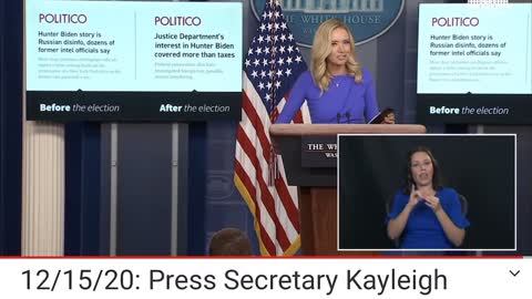 White House Briefing Kayleigh McEnany Rips Worthless MSM