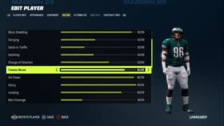 How To Make Clyde Simmons In Madden 23