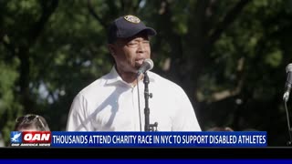 Thousands attend charity race in NYC to support disabled athletes