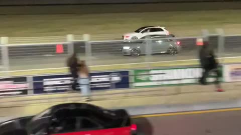 RS3 Drag Race at Roll Racing Brisbane