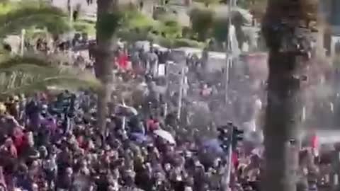 Tunisia Protest despite a ban on protests