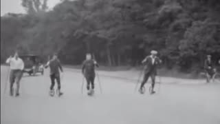 Roller Skating In The 1920's...