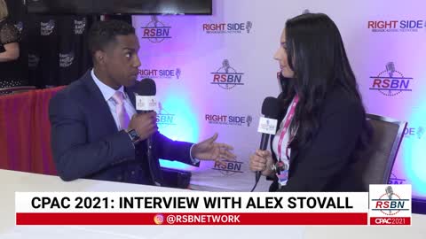 Interview with Alex Stovall at CPAC 2021 in Dallas 7/11/21