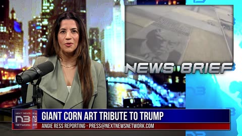 Nebraska Farmer's Massive Trump Tribute Art