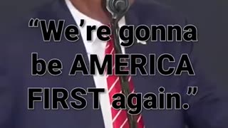 America first. DJTrump for President 2024