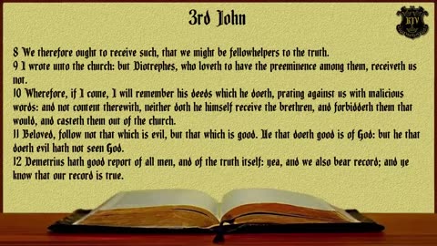 (64) - 3 John (KJV) Dramatized With Words