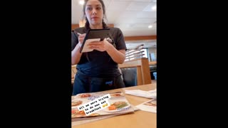 Your iHop Waitress Shows Up To Your Table High AF, What Do You Do？