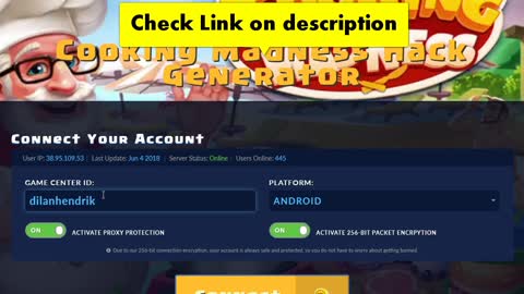 Cooking Madness Hack online tool android and ios 2018