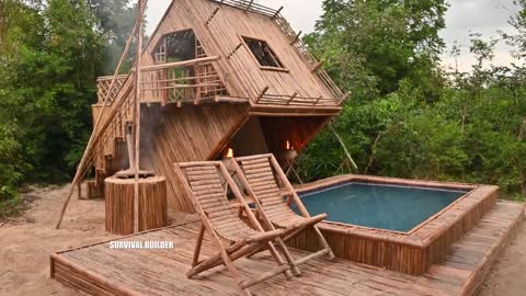 Build Craft Villa And Bamboo Swimming Pools