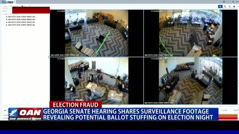 Georgia Senate hearing shares surveillance footage revealing potential ballot stuffing