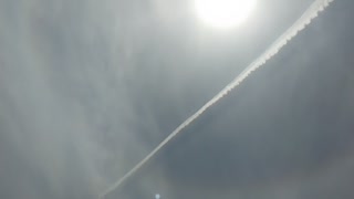 Chemtrail Halo and active spraying.