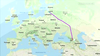 Tracker shows flights avoiding Belarus airspace