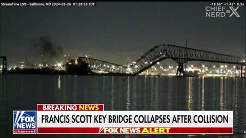 Mass Casualty Event: Baltimore Bridge Collapsed, Hit By Cargo Ship