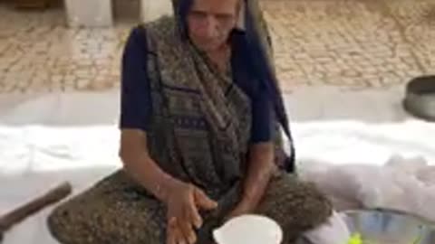 90 Year Old Grandma Making Homemade Shrikhand || It's Soo Delicious || Summer... 17
