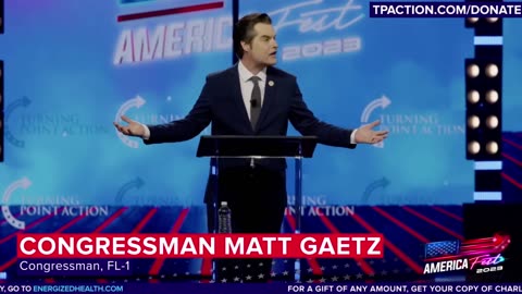 We've Got More Winning on the Way! – Matt Gaetz at TPUSA's AmericaFest 2023 (FULL SPEECH)