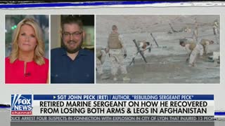 Marine Sgt. John Peck tells his inspiring story