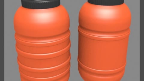 Plastic Barrel 3d model