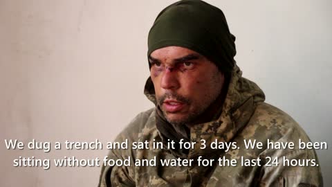 Ukraine War - Captured AFU soldier