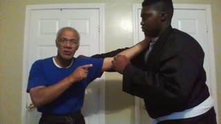 Knife Hand And Palm Strike Combination For Self Defense