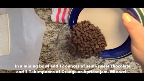 Add Chocolate,Orange Or Apricot Jam To A Bowl