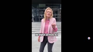 Cynthia Ni Mhurchu (Fianna Fail Euro candidate)'s rant against free speech at X Twitter 25-04-24