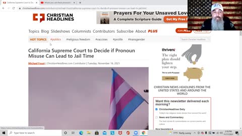 California Supreme Court to Decide if Pronoun Misuse Can Lead to Jailtime