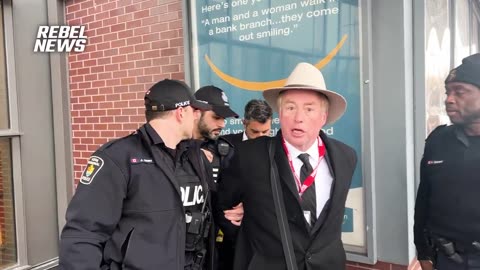 David Menzies of Rebel News Arrested - for asking questions?