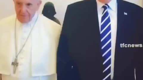Trump the Boss with the Pope
